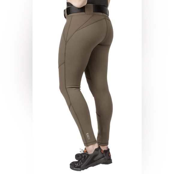 5.11 Women's Raven Range Tactical Pants Leggings Green Small NWT - Picture 6 of 12